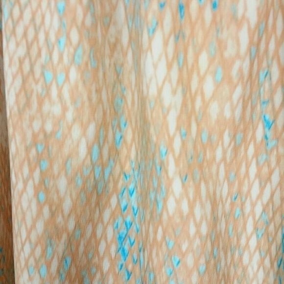 Karina Grimaldi Snake Print Ruffle Dress Sz S - Picture 4 of 7